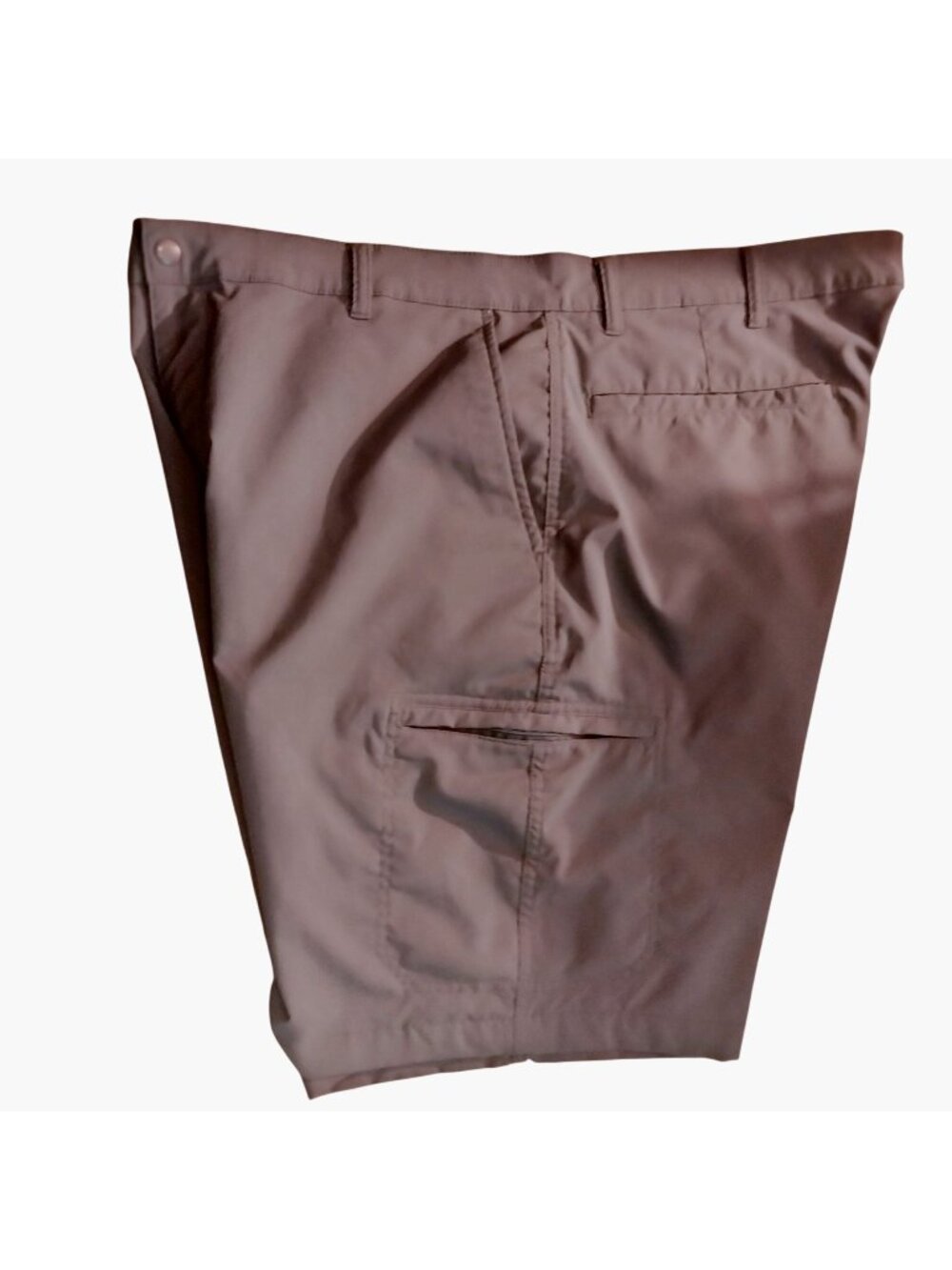 Chaps Mens Gray Stretch Shorts Size 40 Machine Washable